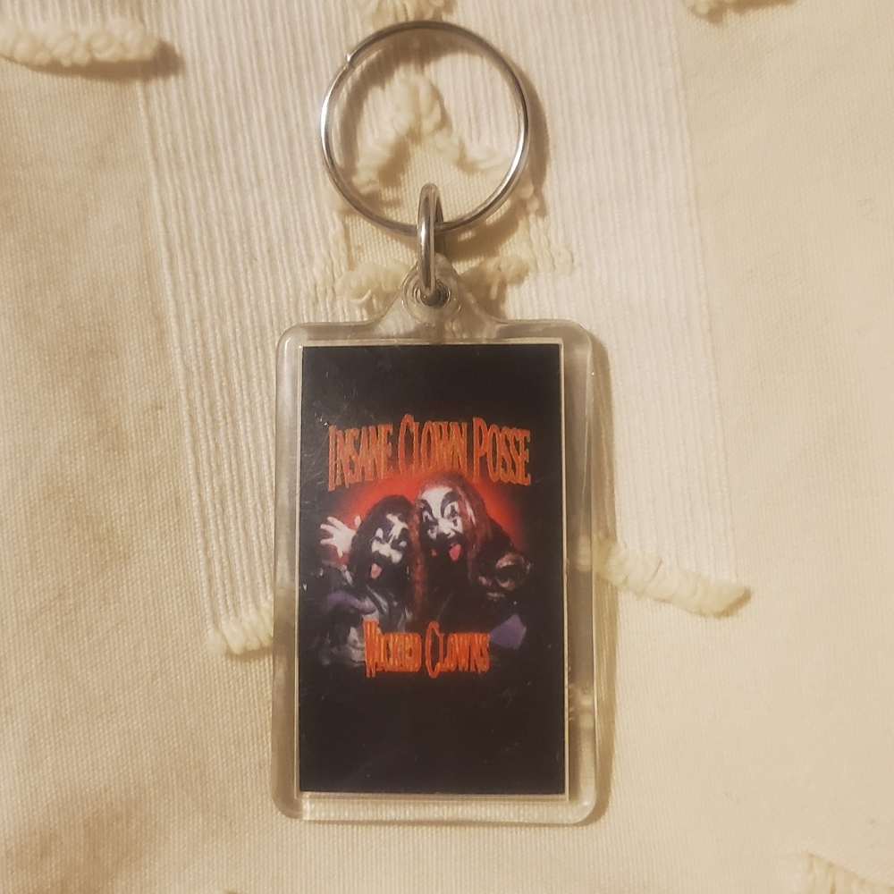 Vintage ICP Insane Clown Posse 2006 Wicked Clowns Keychain Psychopathic Records